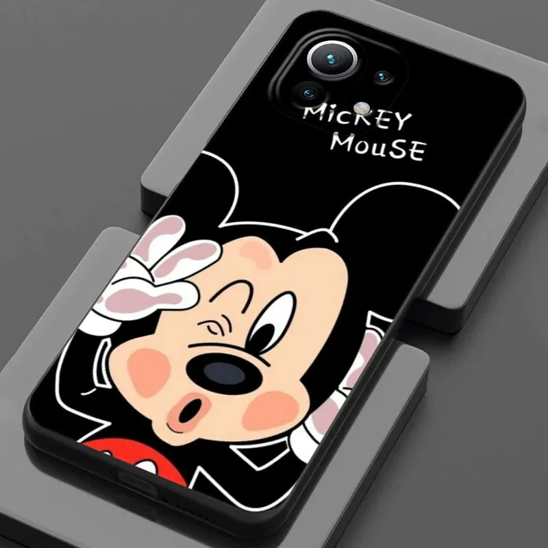 Stitch Mickey Minnie Mouse Phone Case For Poco X8Pro Max X5 X6 X7 X8 M6 M7 M8 F6 F7 Pro F8 Xiaomi 13T 14T 15T Pro 15 Ultra Cover
