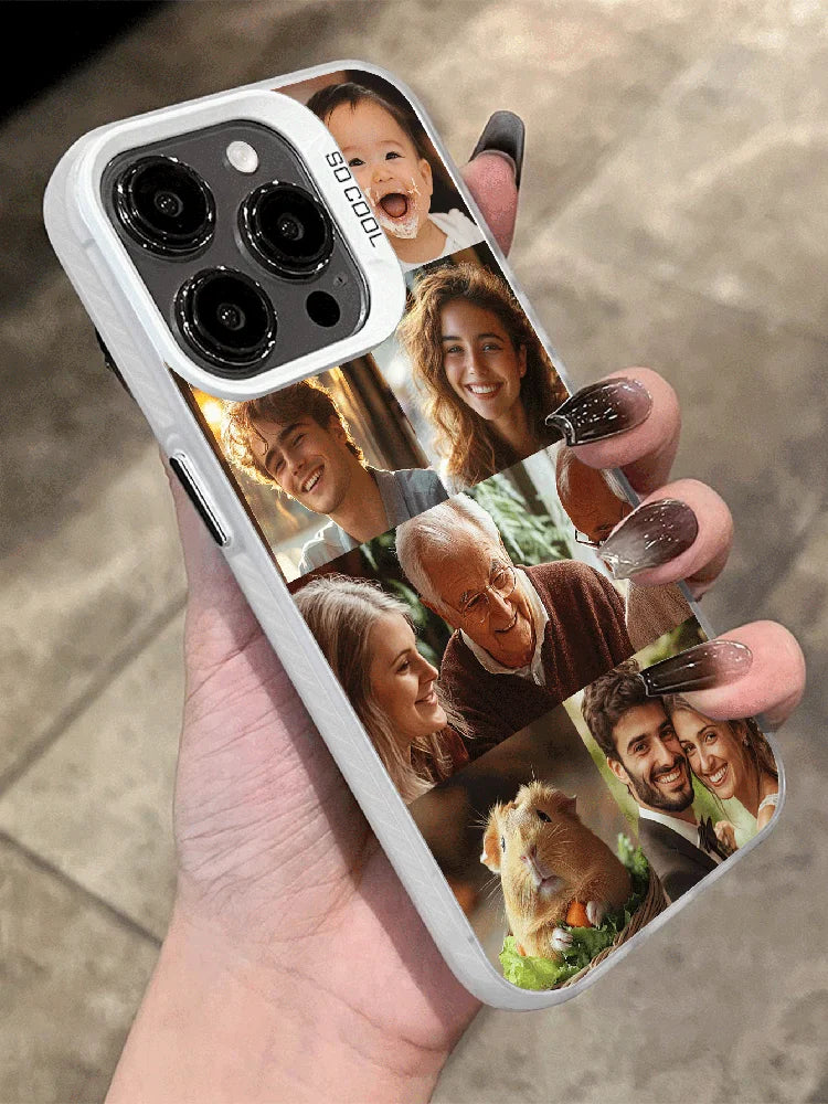 For iPhone 16 16e 15 14 13 12 11Pro Max Mini SE 2020 2022 XS XR 6s 7 8 Plus IMD Case DIY Photo Customized shockproof Back Cover