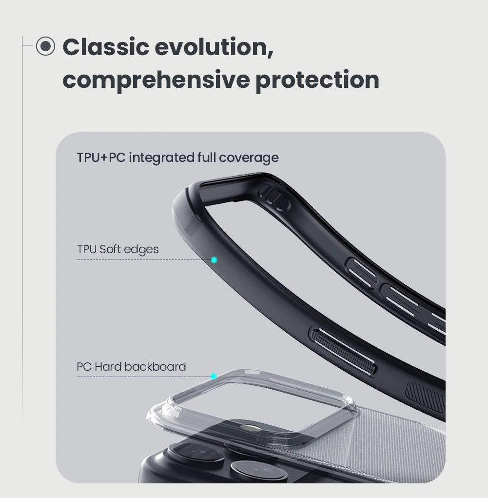 For iPhone 16 17 Pro Max Air 16e Case Nillkin Soft TPU Super Frosted Shield Pro Ultra thin Back Cover Protection For iPhone Air