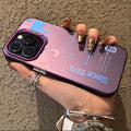 Phone Case For iPhone 17 Pro Max Air 16 Pro Max 15 Pro 14 13 12 11 transparent Protective Case Cool Red Fashion B-BullS Matte