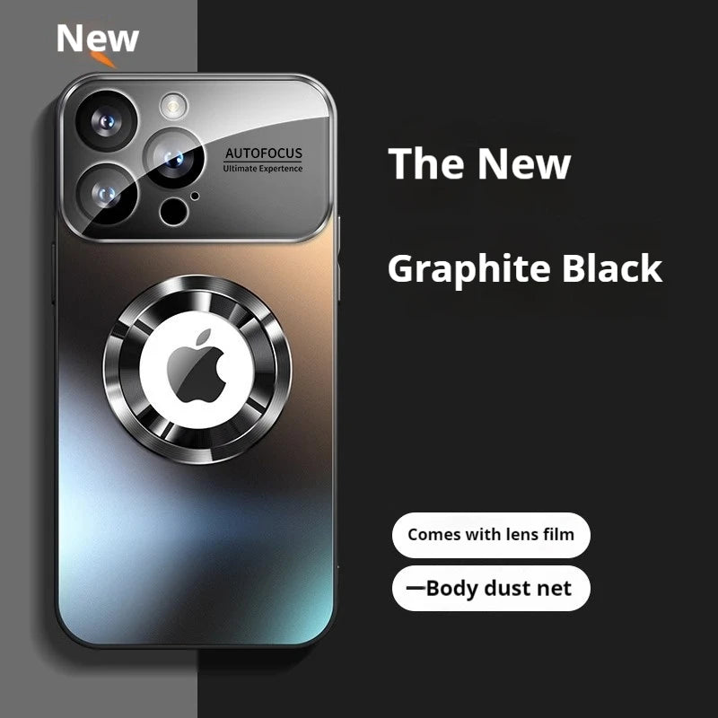Shockproof Glass Lens Camera Protection for Magsafe Case For iPhone 15 Pro Max 14 Pro AG Matte Tempered Bumper Magnetic Cover
