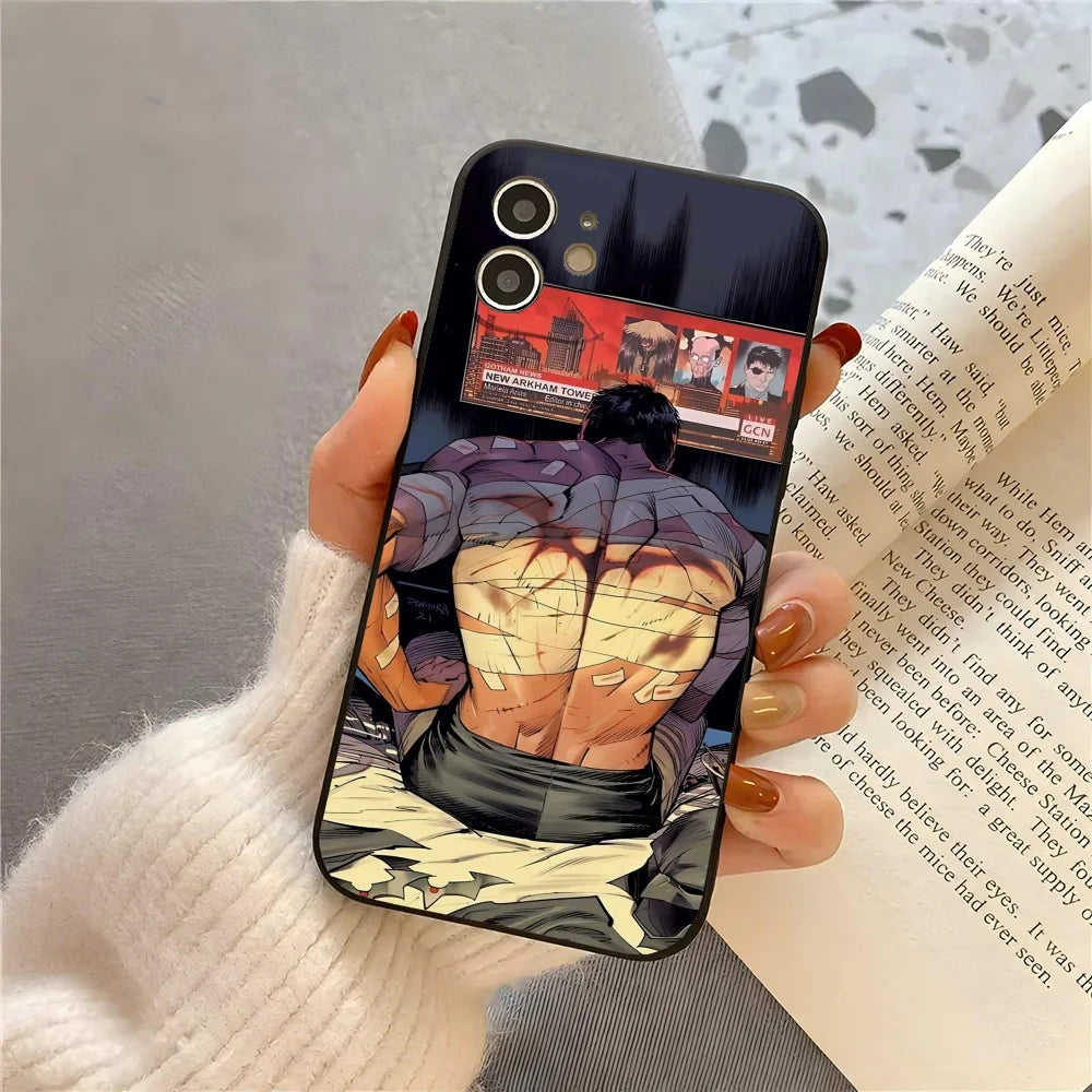 Movie Super B-Batman D-Dan Mora Phone Case Silicone Soft For IPhone 16 15 14 13 12 11 Plus Pro Max Plus
