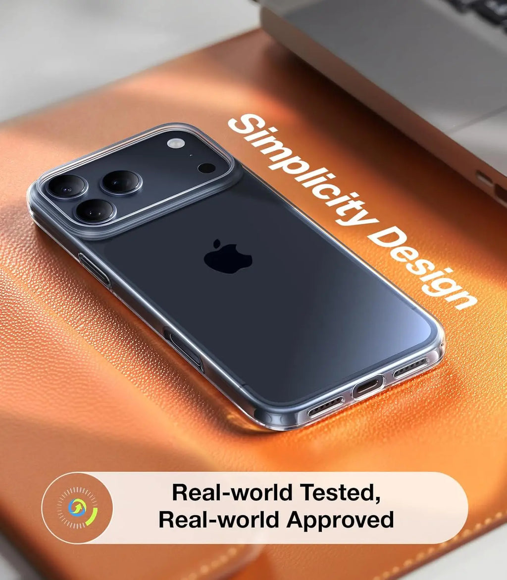 Transparent Ultra Thin fit iPhone 17 Pro Max Phone Case 17 Air  Lightweight Scratch Resistant Hard PC Protective Cover