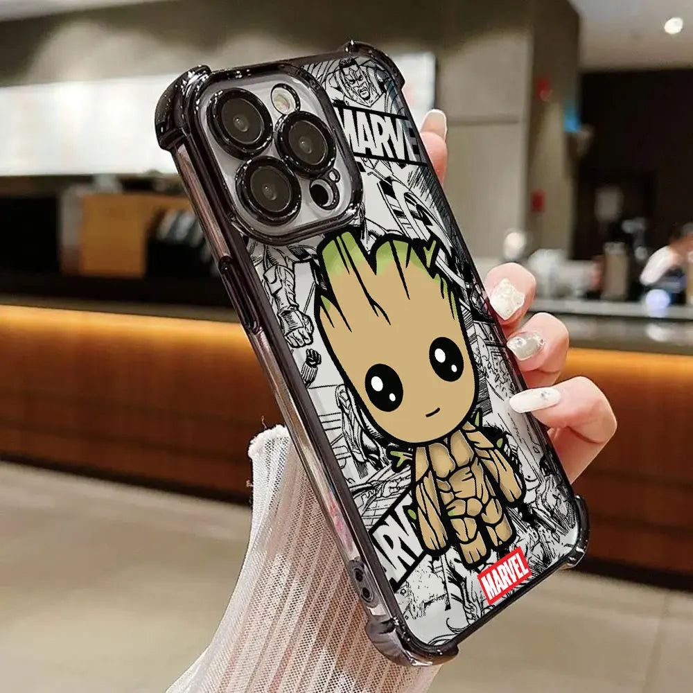 Marvel Cartoon Venom Deadpool Groot Phone Case For Xiaomi Poco X8 Pro Max Cases X5 X6 X7 F4 F7 Pro F8 Ultra M7 X8Pro Soft Cover