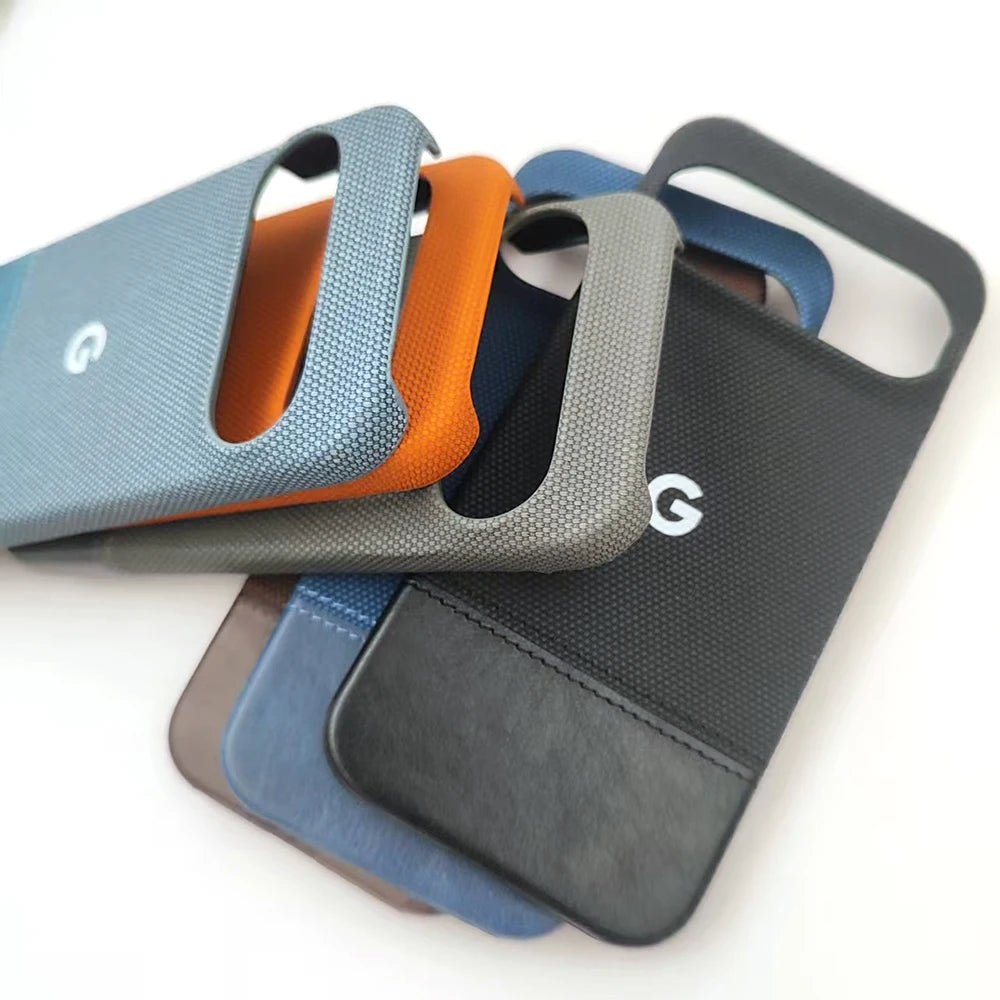 Fashion Cloth Fabric Leather Phone Case For Google Pixel 9 8 Pro 10 Pro XL 8A 9ProXL 10Pro Matte Skin Feel Shockproof Thin Cover