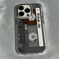 intage Cassette Tape Photo Frame Soft Phone Case For iPhone 17 16 15 14 13 12 11 Pro Max X XS XR 7 8 Plus 16E Shockproof Cover