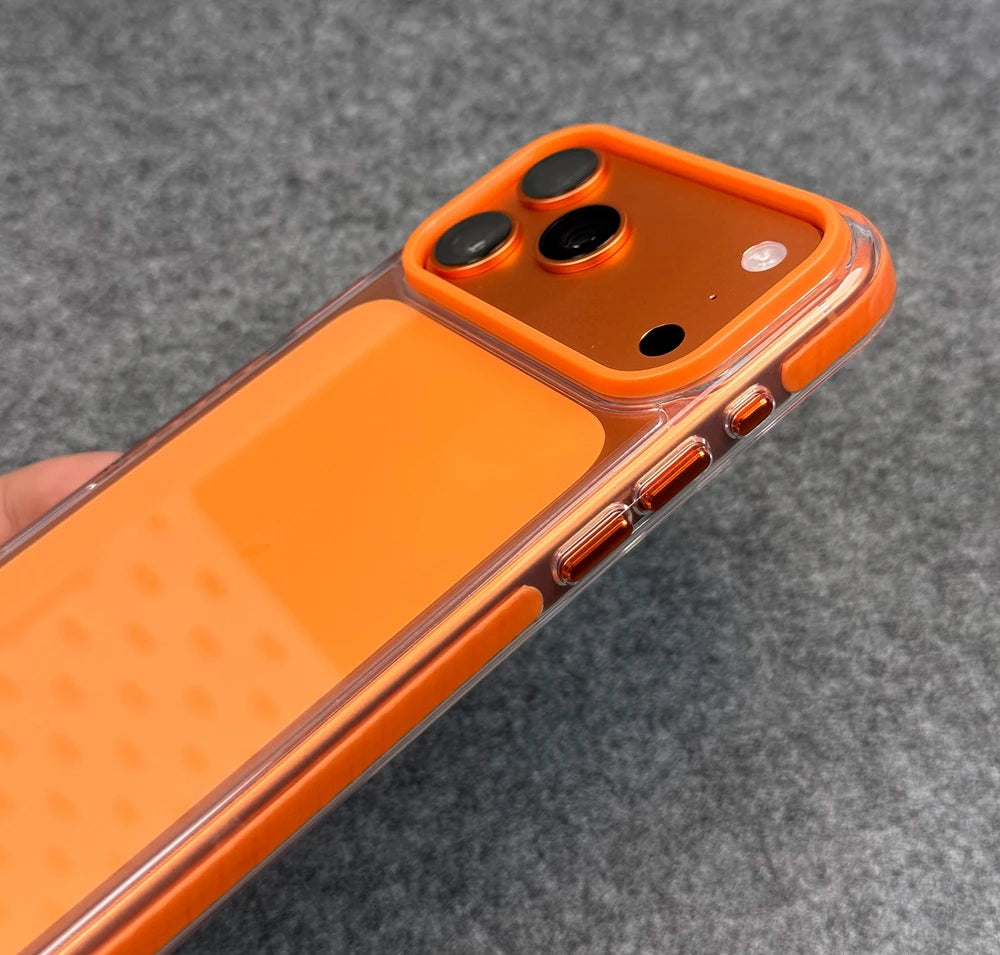 High Clear Transparent For Magsafe Case for iPhone 17 13 12 Pro Max Air 14 15 16 Plus Anti-knock Metal Button Magnetic Cover