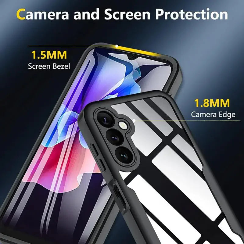 360 Full Cover For Samsung Galaxy A71 A51 4G A21S A20 A30 A10S Shockproof Screen Protector Case For Samsung A12 A22 A52 A72 A02S