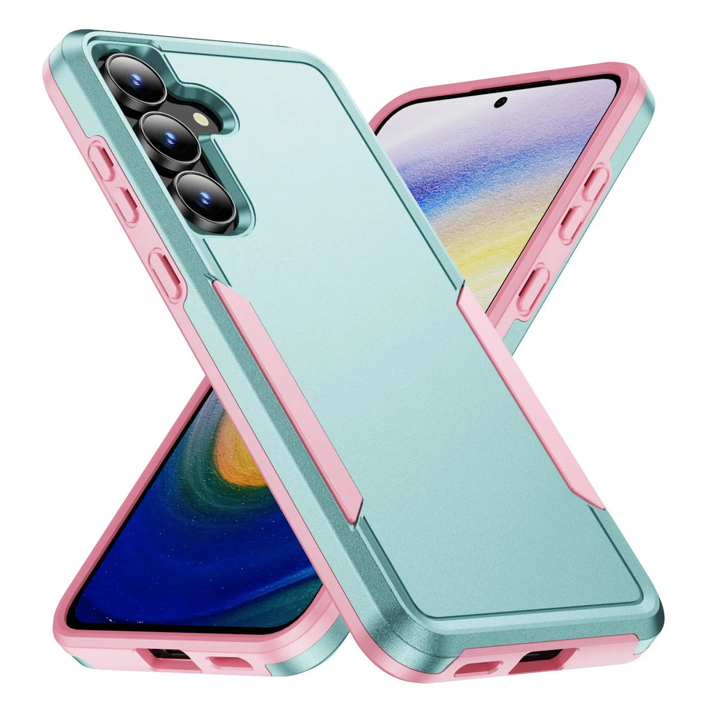 Hybrid Color Shockproof Phone Case for Samsung Galaxy A57 5G A17 A37 A56 A36 A16 A26 A55 A35 A15 A54 A14