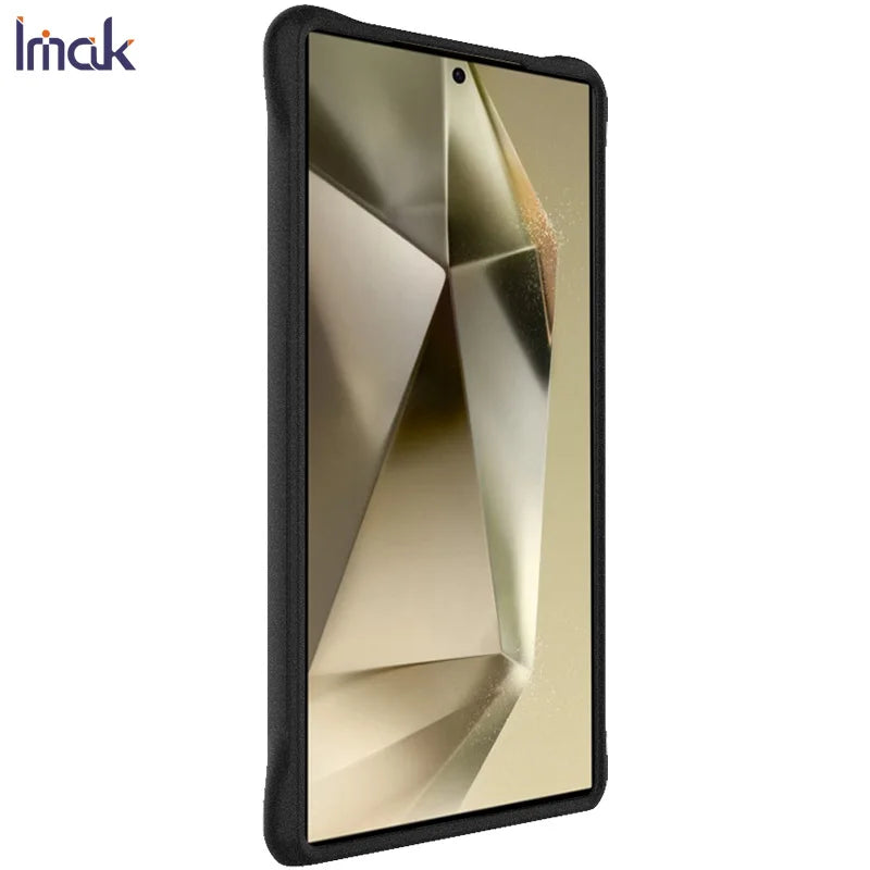 IMAK Airbag 360 Protect For Samsung Galaxy S25 Ultra,S25 Edge,S25 Plus Clear Shockproof Soft Gel TPU Back Cover Case Crystal