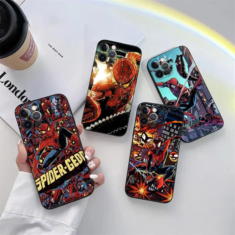 Spider Man Spiderman Phone Case For Honor 600 Lite 400 Pro X9D X8D X7D X6D X9B X8B X7B X9C X9A Y7 Y9 2019 Magic 5 6 7 Lite Cover