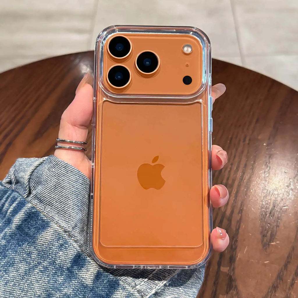 Luxury Transparent Shockproof Case For iPhone 17E 17 Air 16 15 14 13 12 Mini 11 Pro Max 8 7 6 Plus 16E X XS XR SE Acrylic Cover