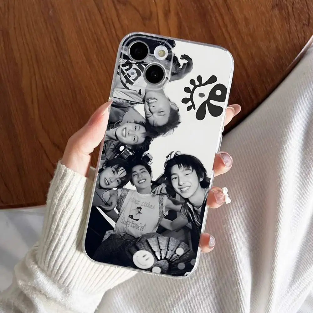 Kpop Music C-CORTIS For IPhone 11 12 13 14 15 16 17 Pro Max Plus Air Transparent Clear Shockproof Case