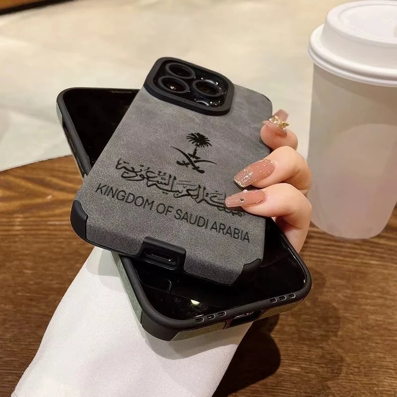 Kingdom Of Saudi Arabia Flag Phone Case for iPhone 17 16 15 14 13 12 11 Pro Max 17 Air 16E Plus XR XS Max Shockproof Soft Cover