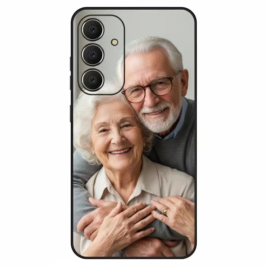 Customized DIY Photo Phone Case For Samsung Galaxy S25 Edge S26 S23 S21 S20 Ultra S10 Plus Lite S24 FE S22 S10e Personal Cover