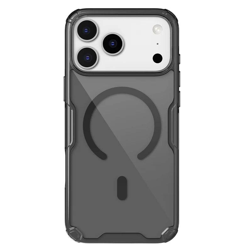 NILLKIN for iPhone 17 Pro Max MagSafe Case for iPhone 17 Air TPU Hybrid Classic Magnetic Cases for iPhone 17 Transparent Cover