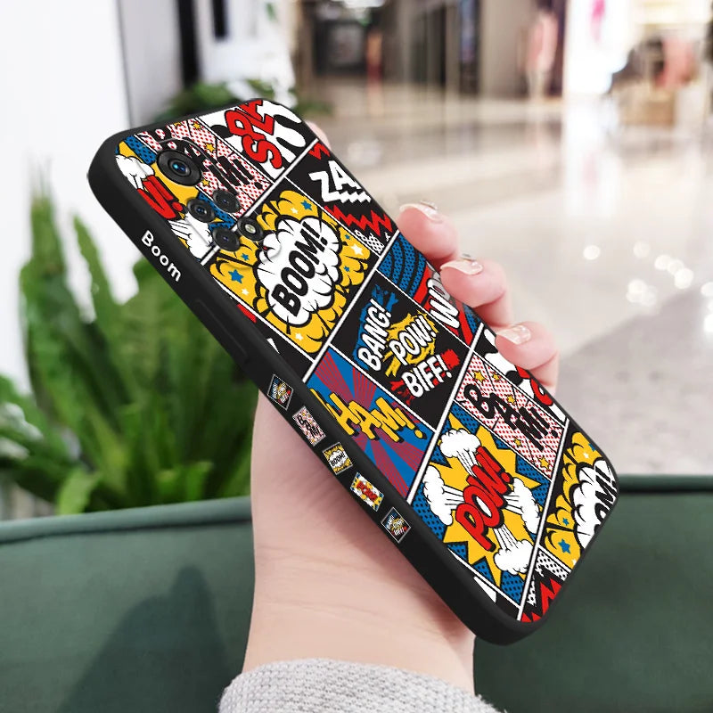 Tide Chart Phone Case For Xiaomi Redmi Note 14 13 12 12S 11 11S 10 10T 10S 9 9S 8 7 Pro Plus 4G 5G Liquid Silicone Cover