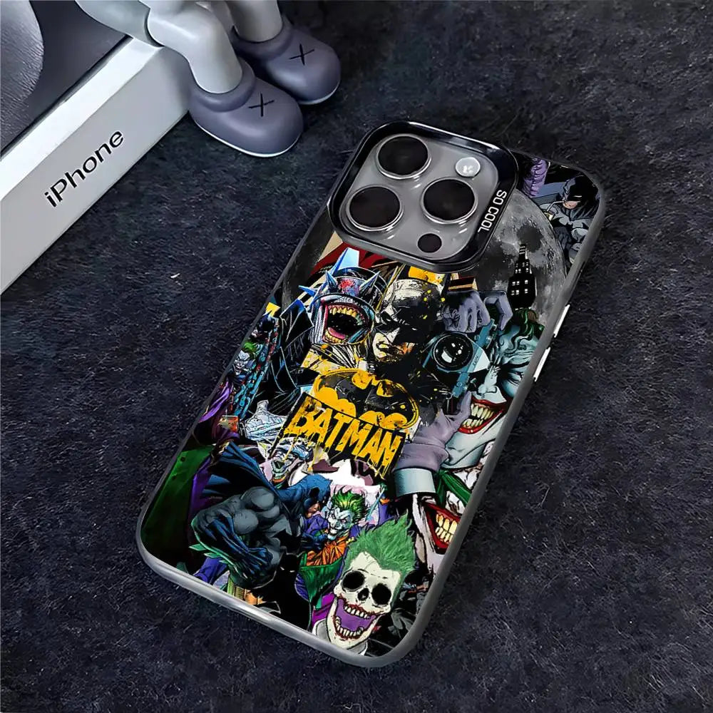 Cool-H-Batmans-S Fashion Phone Case For IPhone 17 16 15 11 12 13 14 Pro Max 16 Plus 12 Mini 7 8 XR XS 15Pro MAX Cove