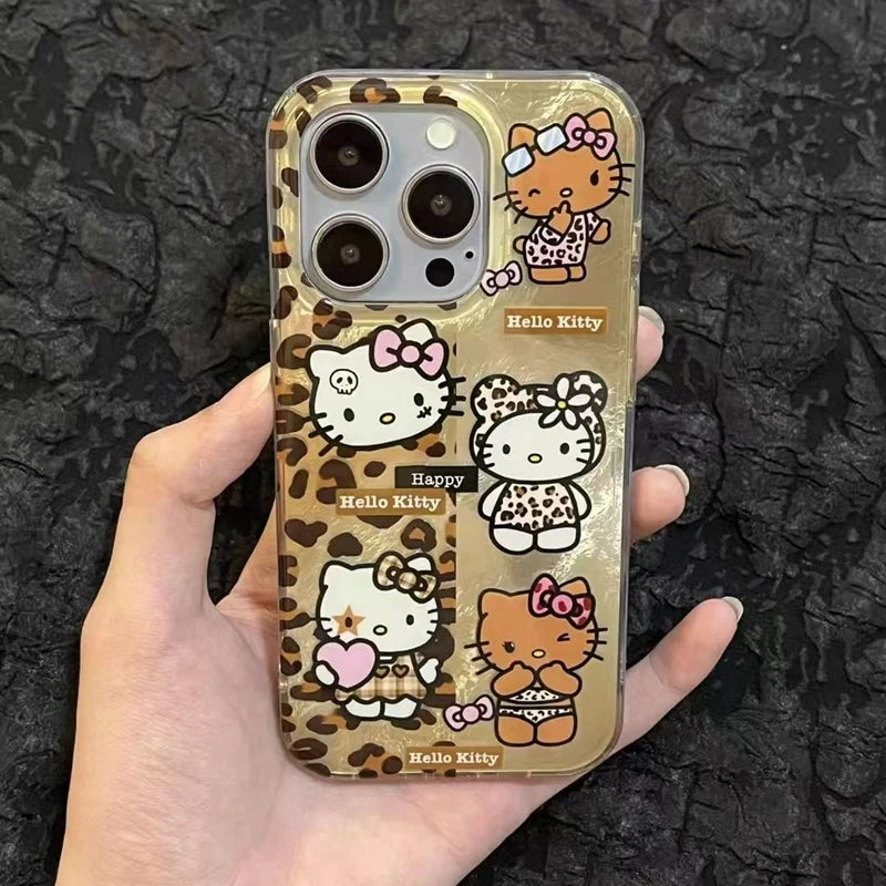 For Samsung A27 A37 A57 A17 A07 A56 5G A36 A26 A16 A55 A35 A25 A15 A54 A34 A24 A14 A13 A23 Lovely Hello Kitty Plastic Phone Case