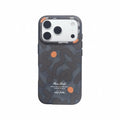 For MagSafe Geometric Graffiti Phone Case for iPhone 17 16 15 14 13 Pro Max Air Magnetic Wireless Charging Hard Shockproof Cover