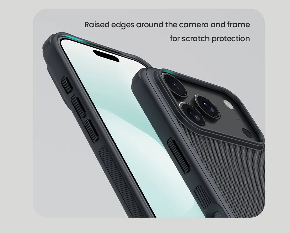 Nillkin For iPhone 17 Pro Max TPU+PC Super Frosted Shield Magnetic Case shockproof Magsafe protective cover phone case Shell