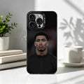 Football star J-Jude Bellingham Phone Case For iPhone 17,16,15,14,13,12,11 Plus,Pro Max,XS,Colorful Silver Black Cover