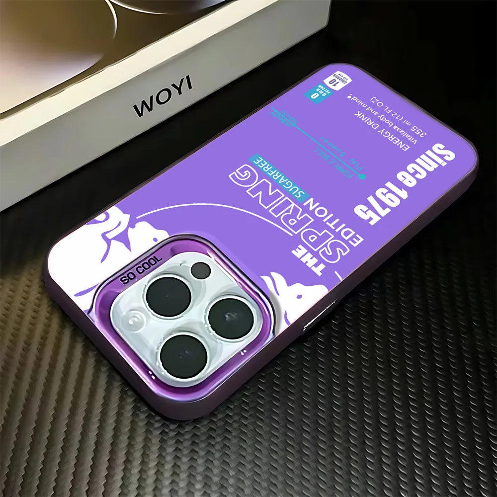 Fashion Red Phone Case For ins B-Bulles Phone Case For iPhone 17 16e 16 15 14 13 12 11 mini Pro Max X Air Plus Anti Fall Matte