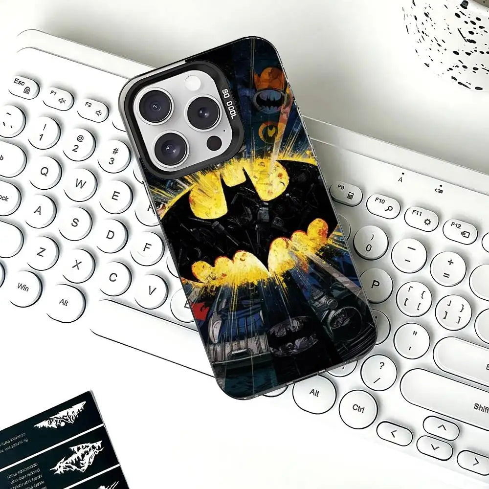Cool-H-Batmans-S Fashion Phone Case For IPhone 17 16 15 11 12 13 14 Pro Max 16 Plus 12 Mini 7 8 XR XS 15Pro MAX Cove