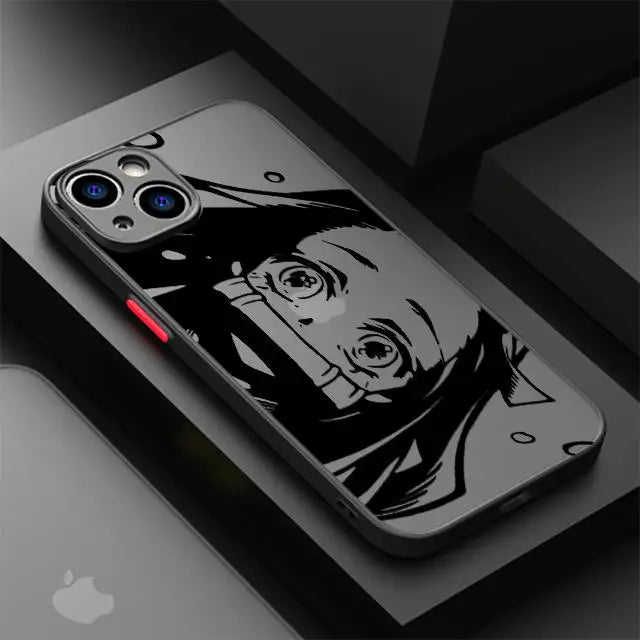 Demon Slayer Kimetsu No Yaiba Phone Case for Apple iPhone 15 Pro Max 13 14 Plus 12 Mini 11 Pro XR 8 SE 7 XS MAX Matte Cover