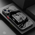 Demon Slayer Kimetsu No Yaiba Phone Case for Apple iPhone 15 Pro Max 13 14 Plus 12 Mini 11 Pro XR 8 SE 7 XS MAX Matte Cover