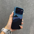 For Magsafe Frameless Carbon Fiber Texture PC Phone Case For iPhone 17 Air 16 Plus 15 14 13 12 17 Pro Max Wireless Charge Cover