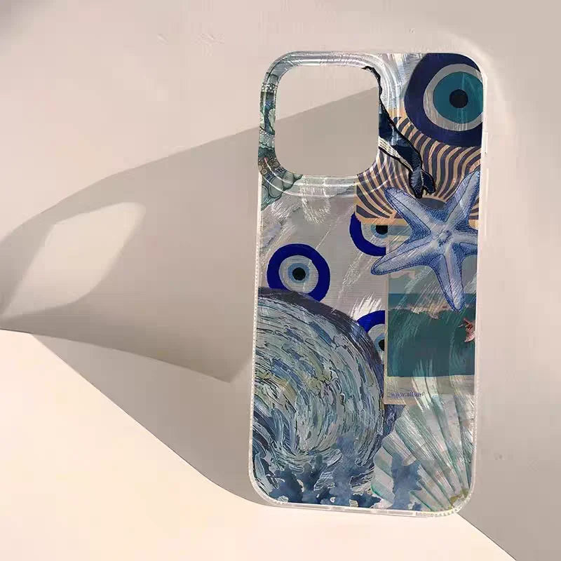 Seashell Ocean Turtle Case For Infinix Note 40 Hot 30i 40 Pro 40i 30 Play Smart 8 7 Tecno Spark 10 Pro 10C 20 Camon 30 5G Cover