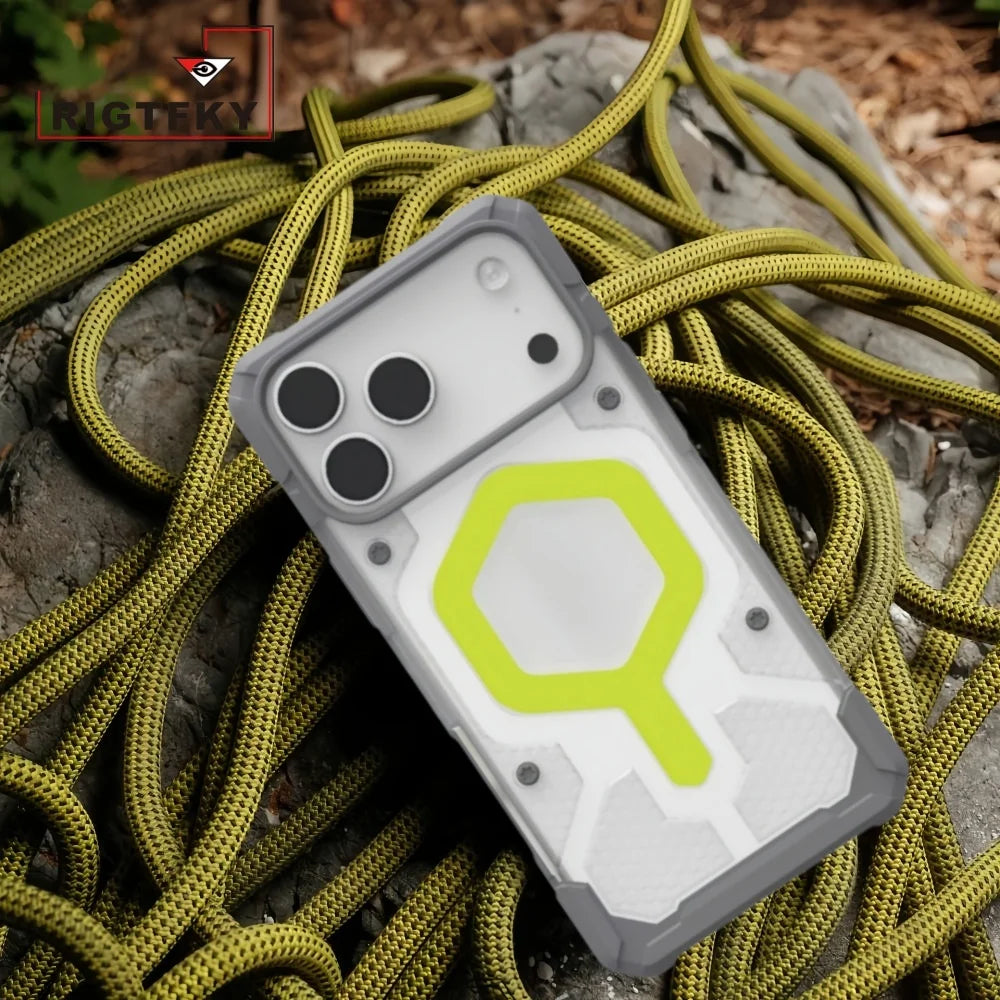 Ultra-Lightweight Armor Phoen Case For Iphone 17 Pro Max Air 16 15 Plus 14 13 12 Pro Military Impact-resistant Protective Cover