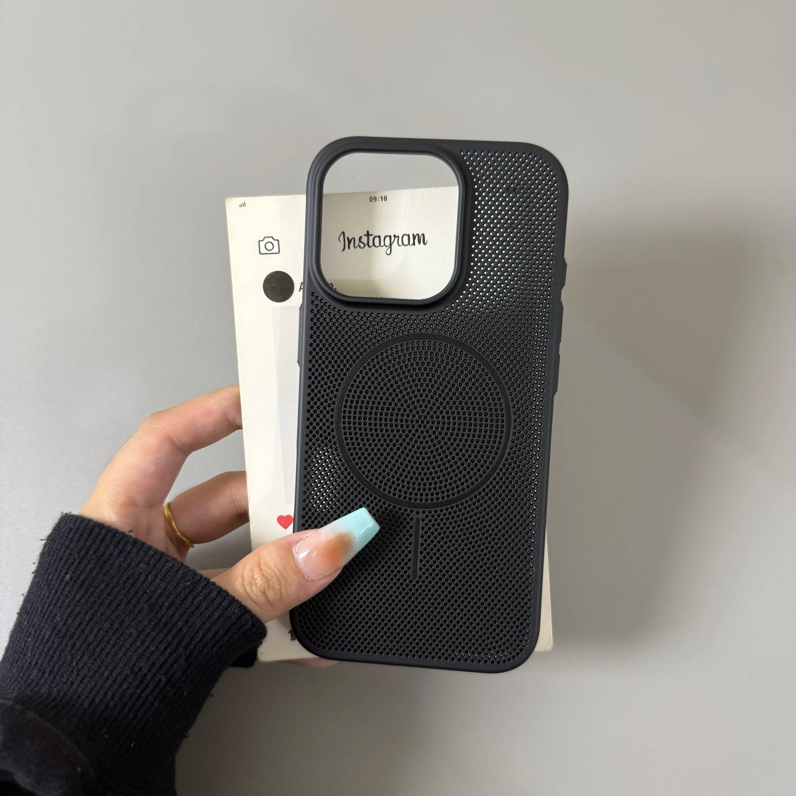 Summer Dopamine Colourway Breathable Case for iPhone 11 12 13 14 15 16 17 Pro Max Plus Ultra Thin Magnetic Charging Hard Cover