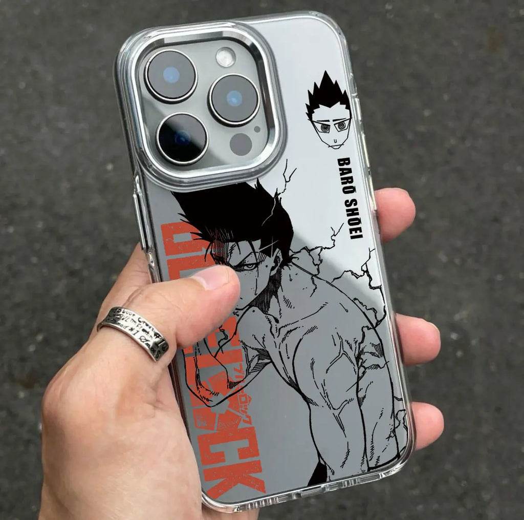 Anime BLUE LOCK Phone Case for Samsung Galaxy S25 S24 S23 S22 S21 S20 Note20 FE Ultra Edge Plus 4G 5G Transparent Soft Cover