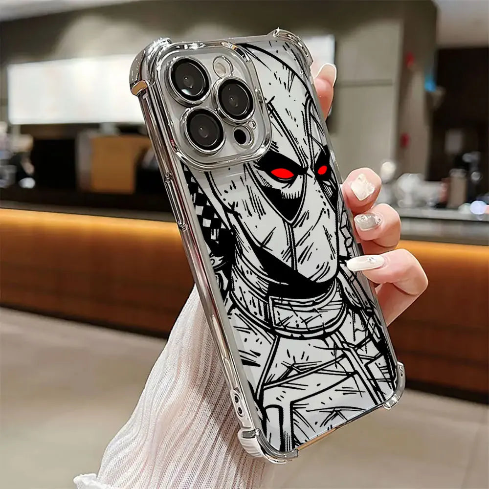 Marvel Art Ironman Phone Case For Xiaomi Poco X8 Pro Max Cases X5 X6 X7 F4 F5 F7 Pro F8 Ultra M7 X8Pro Silicone Protective Cover
