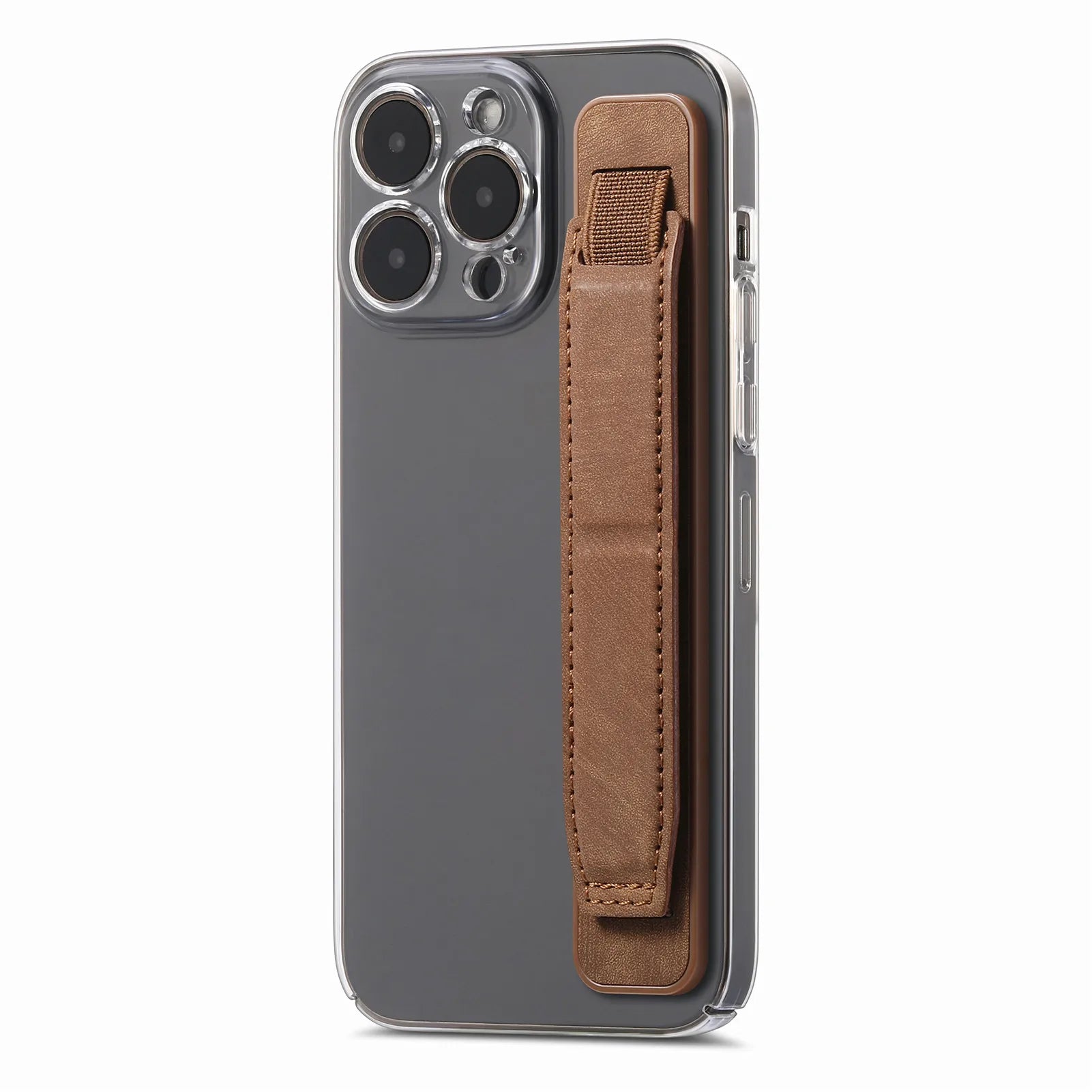 1Pc Adhesive Mobile Phone Push-Pull Bracket Anti Slip and Anti Fall Portable Wrist Strap Multifunctional Desktop Support