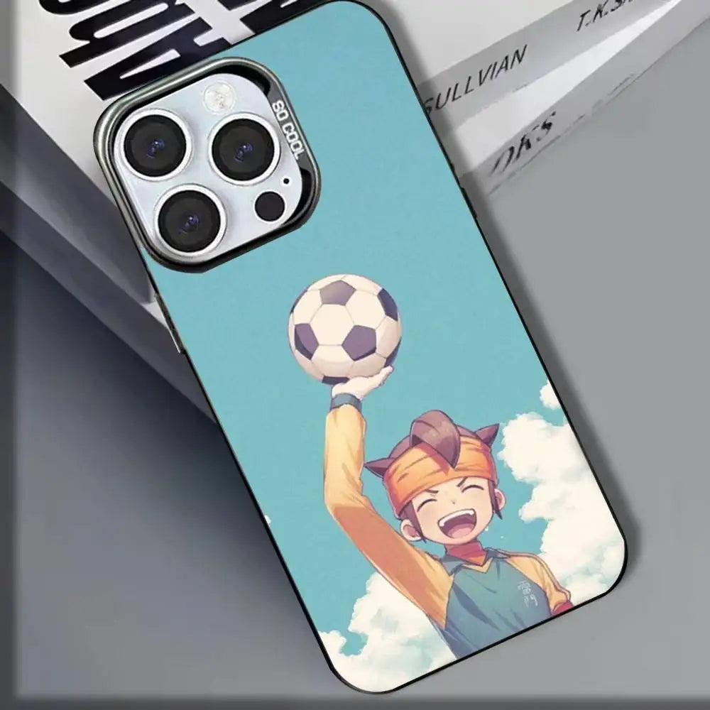 Anime I-InazumaS Elevens Phone Case For iPhone 16,15,14,13,12,11,8,7,Pro,Max,Plus,Mini,XS,SE Shockproof Matte Cover