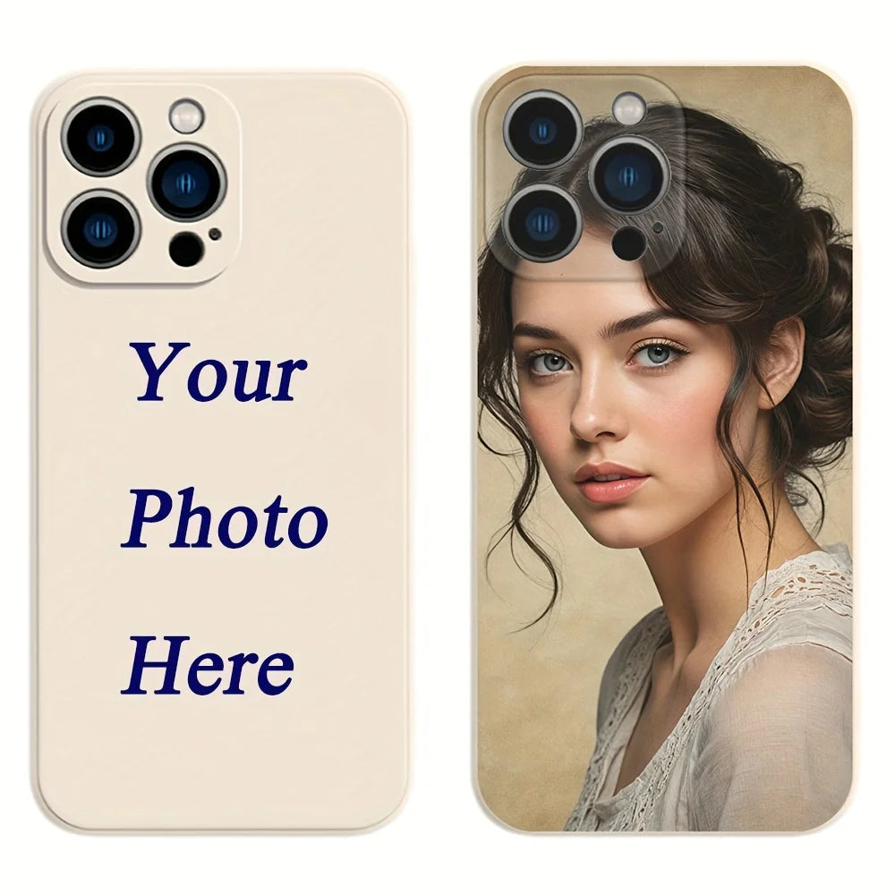 Personalized DIY Photo Phone Case For iPhone 17 16 15 14 13 12 11 Pro Xs Max X XR 16e 7 8 Plus TPU Cover