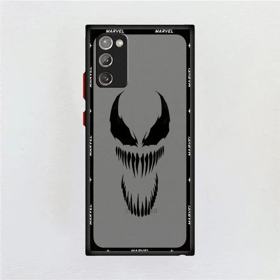 Marvel Spiderman Ironman Phone Case for Samsung Galaxy Note 8 9 10Plus 10Lite 20 Ultra A05s A70s A12 A13 A14 A15 A16 4G 5G Cover
