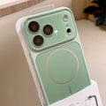 AG Matte For Magsafe Magnetic Case for Apple iPhone 17 16 15 14 Pro Max Camera Protection Shockproof Soft Bumper Hard Back Cover