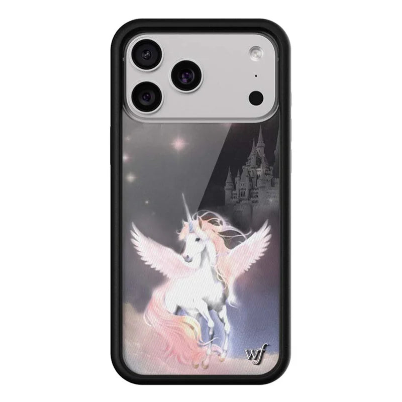Wildflower ins Mazzy Joya Phone Case for iPhone 17 16 15 14 13 12 Pro Max Plus WF Fashion Unicorn horse shockproof Back Cover