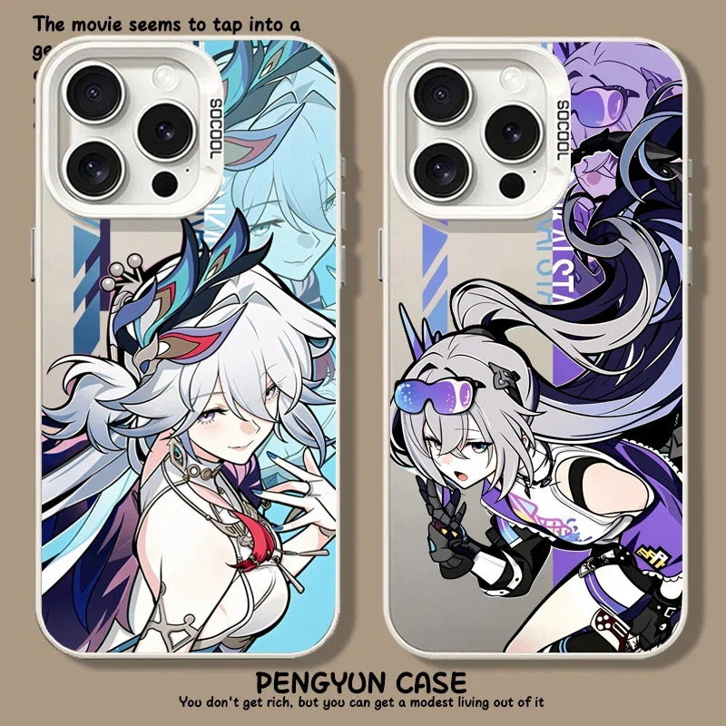Honkai Star Rail Evanescia Sparkle Phone Case For ONE PLUS NORD 2 3 4 5G ACE6 CE2 CE3 CE4 Lite 5G 15 8T Casing Hard IMD Cartoon