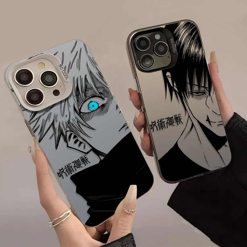 Toji Satoru Gojo Cool Hard Phone Case for IPhone 17 16 15 14 13 12 11 Pro Max Plus 17 Air 16E X XR XS Max Shockproof Back Cover