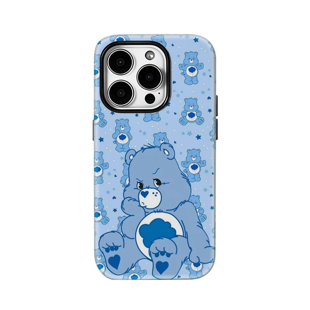 Grumpy Bear Cute IPhone17 Must-Haves Phone Case for IPhone 17 16 15 14 13 12 Pro Max Plus Single Double-layer Tough Case