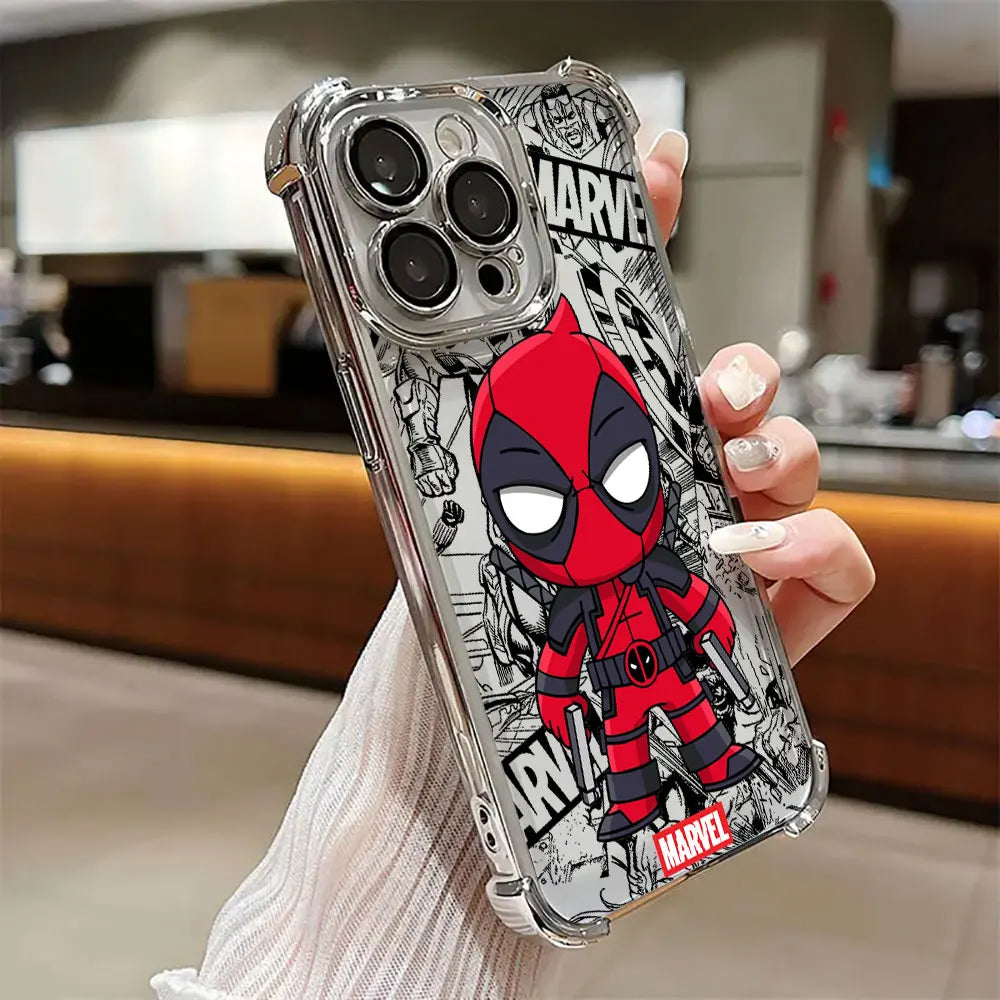 Marvel Cartoon Venom Deadpool Groot Phone Case For Xiaomi Poco X8 Pro Max Cases X5 X6 X7 F4 F7 Pro F8 Ultra M7 X8Pro Soft Cover