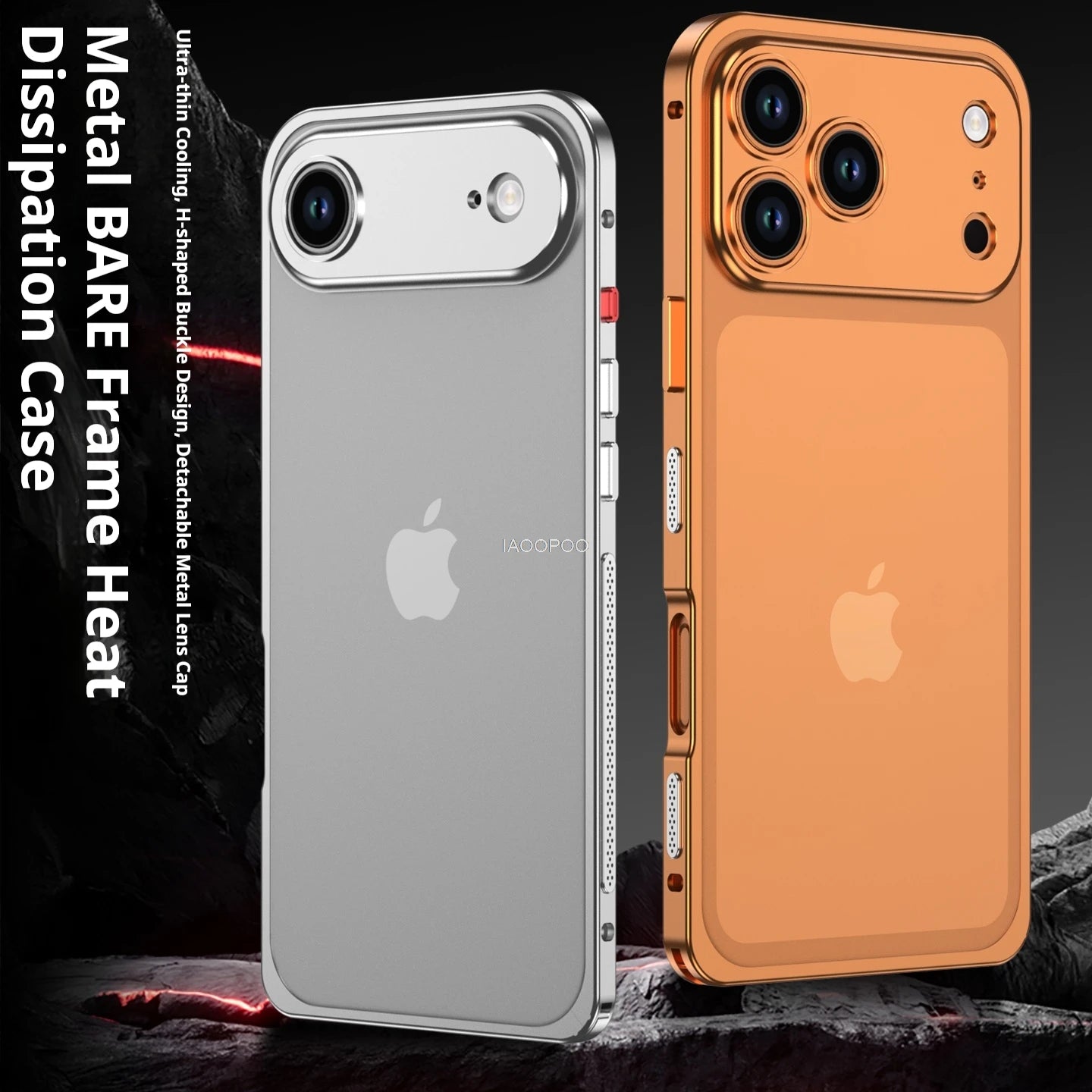 Ultra Thin Aluminum Frame Metal Bumper Case For IPhone 17 Pro Max Air 16 15 14 13 12 Pro Max
