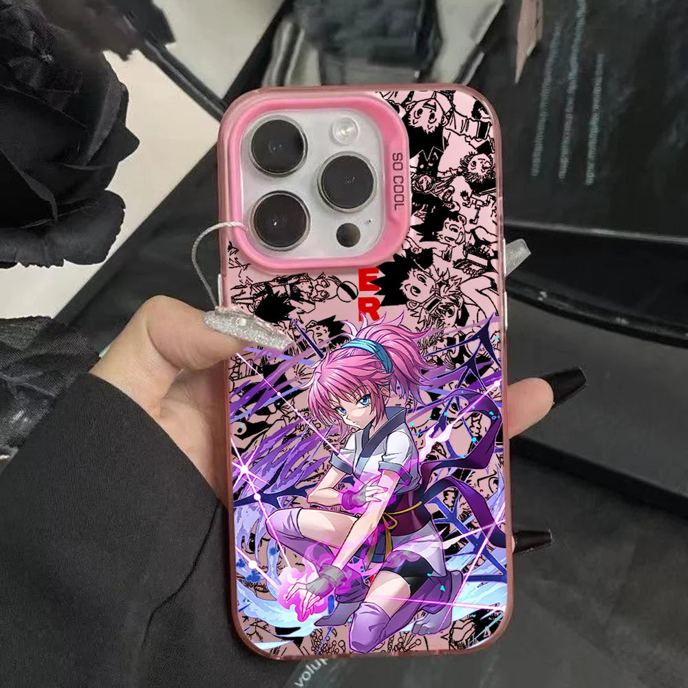 Anime Hunter x Hunter Phone Case For iPhone 17 16e 16 15 14 13 12 11 mini Pro Max X XR 8 7 Air Plus Anti Fall Matte Back Cover