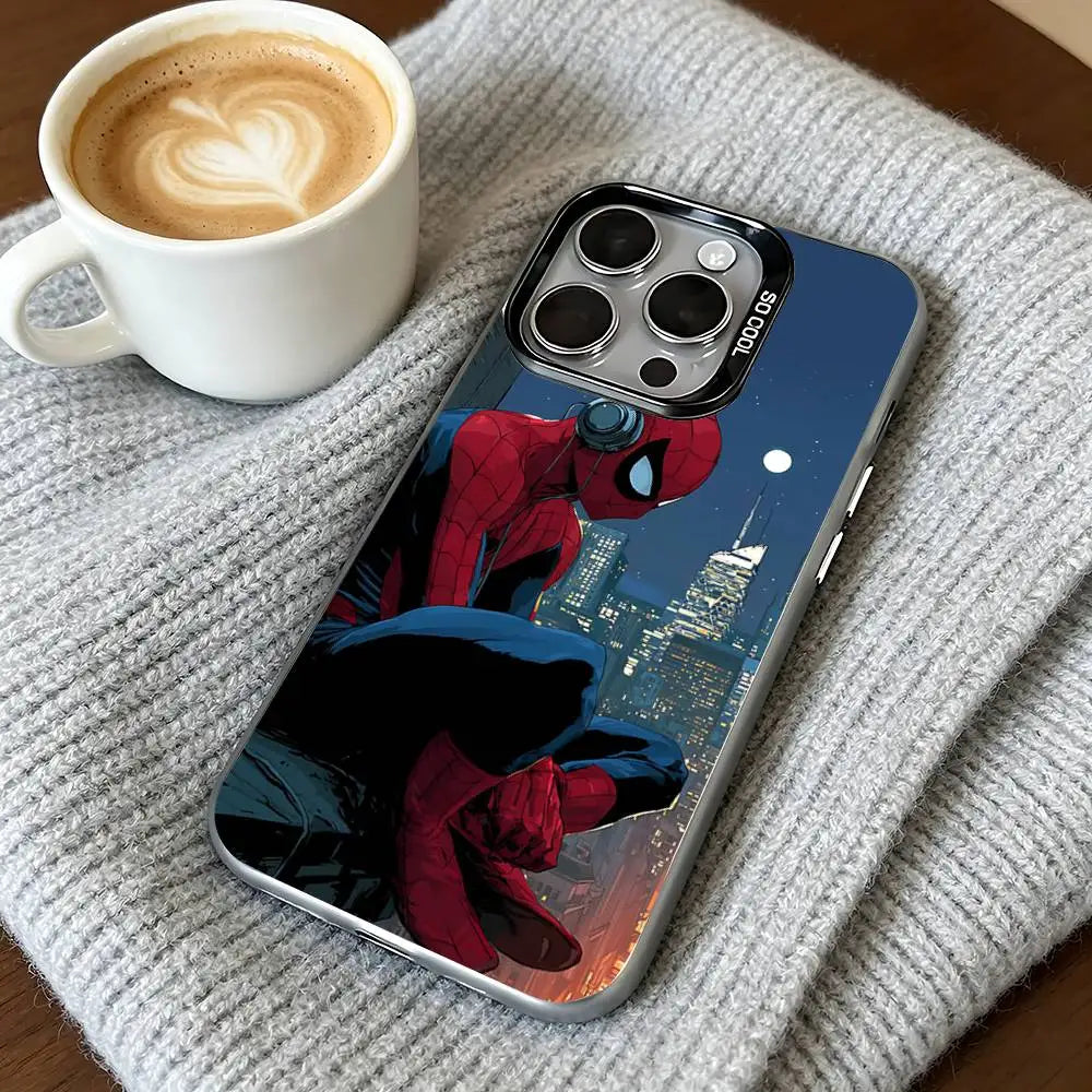 Cool S-Spider-Man-S Phone Case For IPhone 17 16 15 11 12 13 14 Pro Max 16 Plus 12 Mini 7 8 XR XS 15Pro MAX Cove