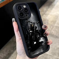 Fashion Black Sports Car Phone Case For Samsung Galaxy A17 A07 A06 A26 A16 A06 A35 A55 A25 A15 A54 A34 A36 A24 4G 5G Back Cover